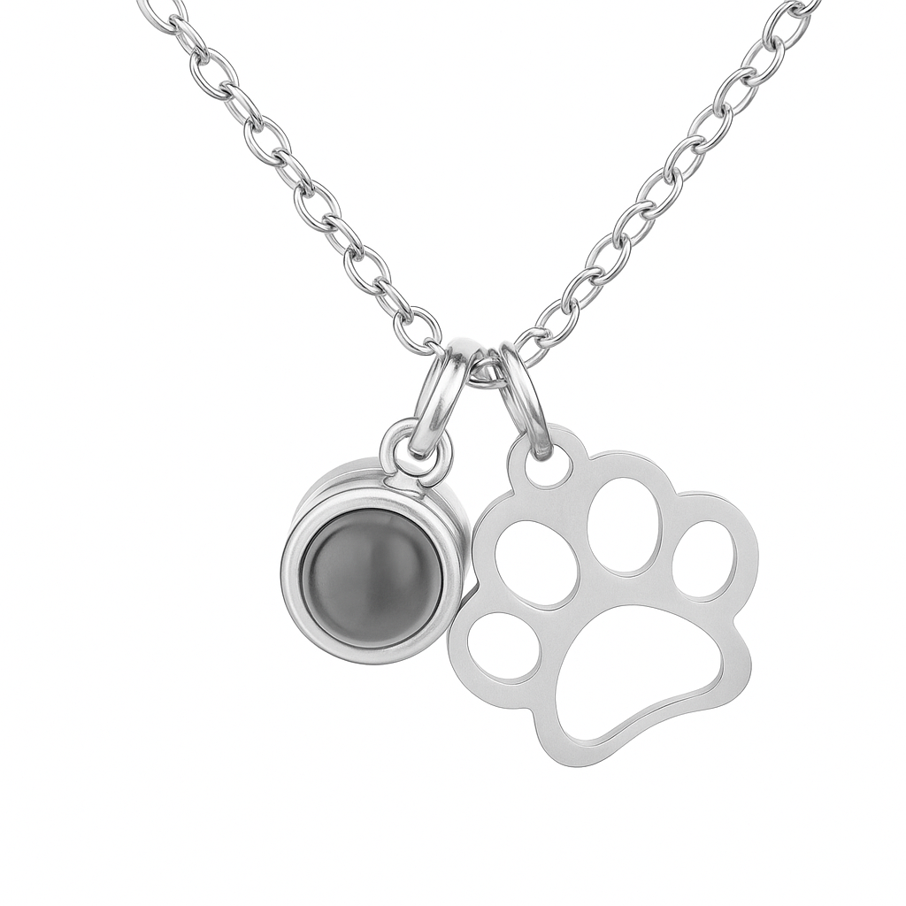 Louvaro™ Personlig halskjede med projeksjonsbilde