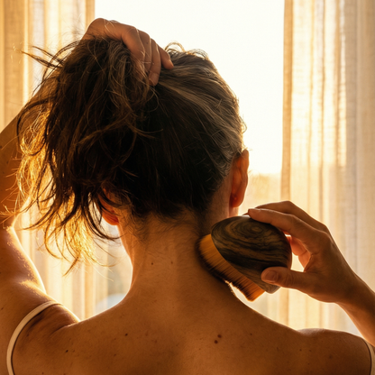 Brosse de Drainage Lymphatique Facial