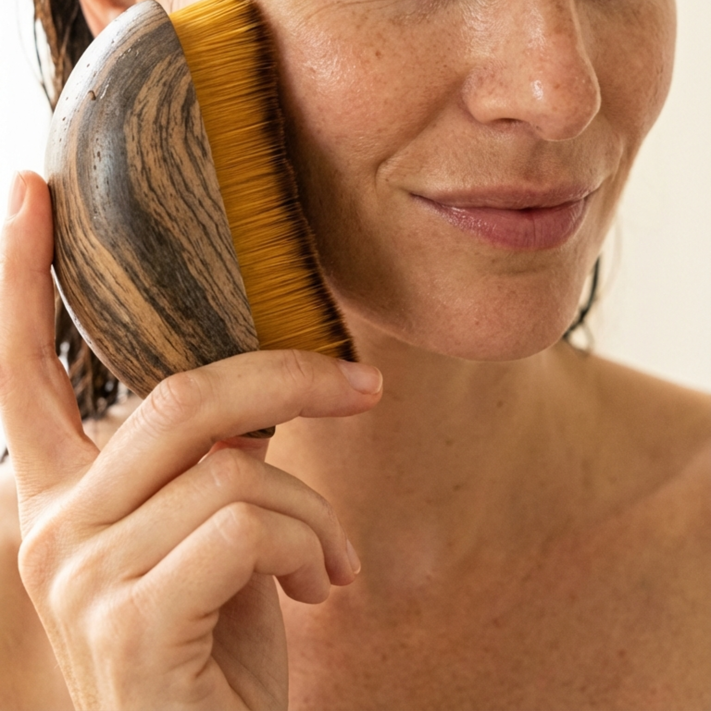 Brosse de Drainage Lymphatique Facial