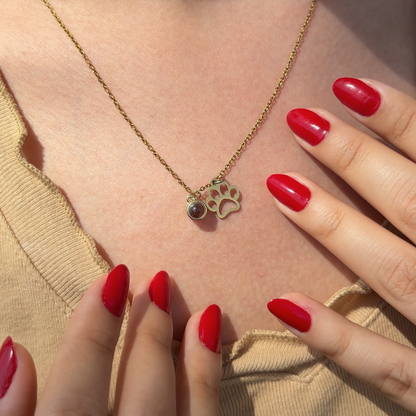 Louvaro™ Personlig halskjede med projeksjonsbilde