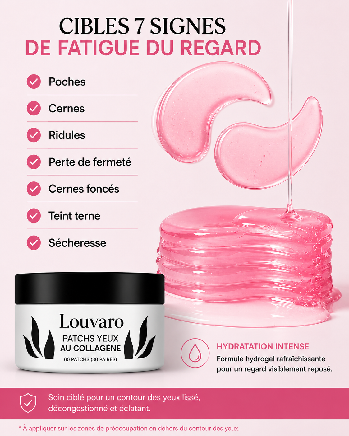 Louvaro™ EyeLift Collagen Patches