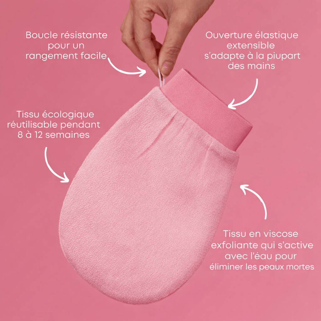 Gant exfoliant kératose pilaire - Louvaro™