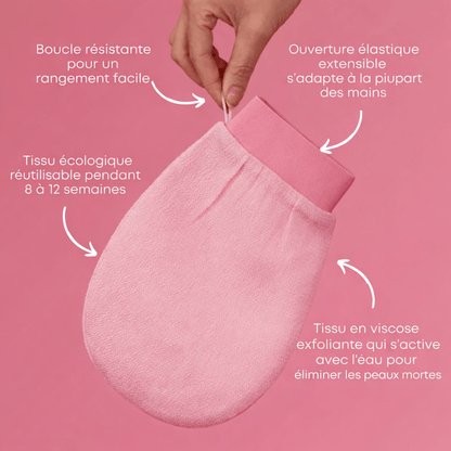 Gant exfoliant kératose pilaire - Louvaro™