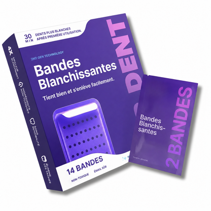 Bandes blanchissantes Louvaro Smile - Kit