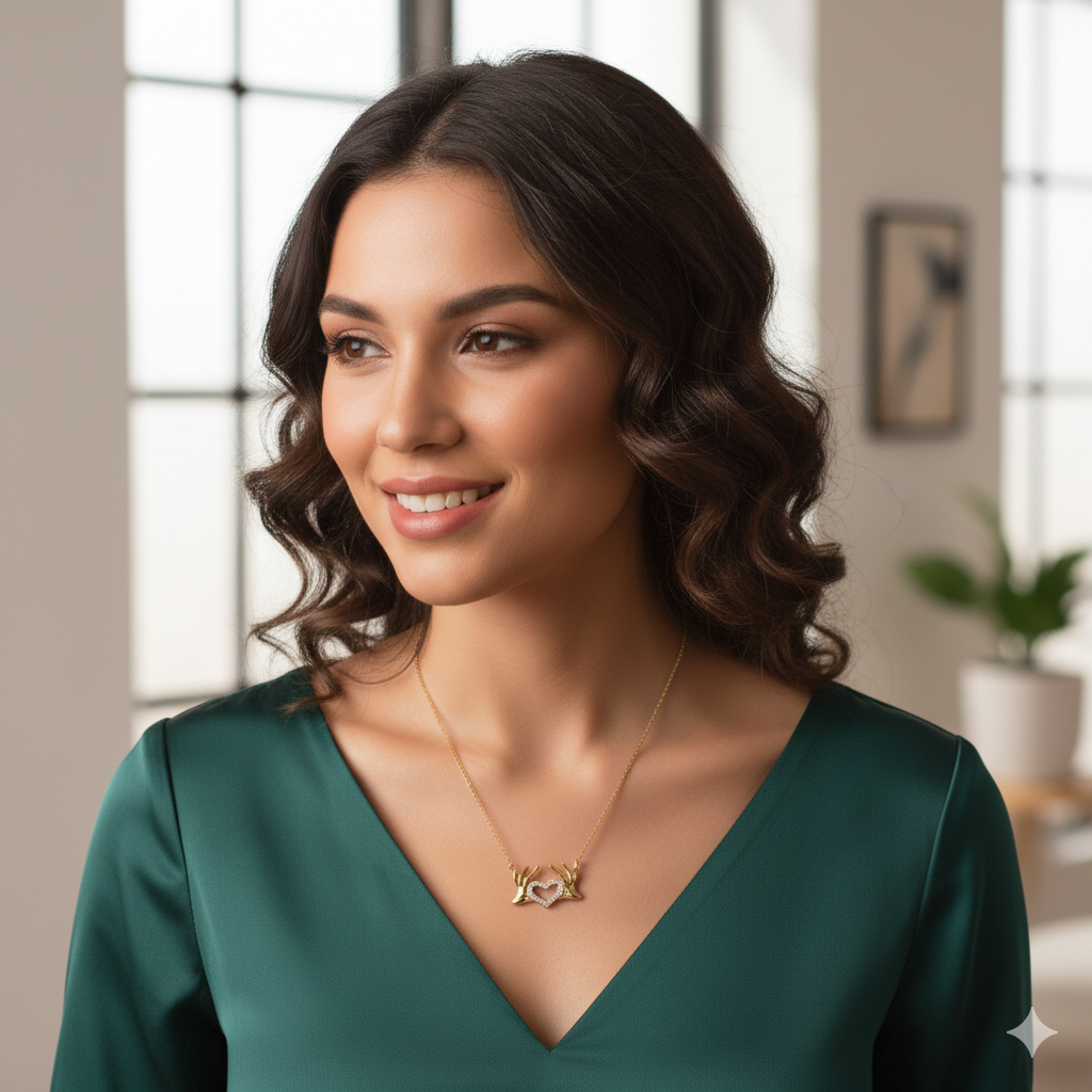 Halskjede “Hands of Love”