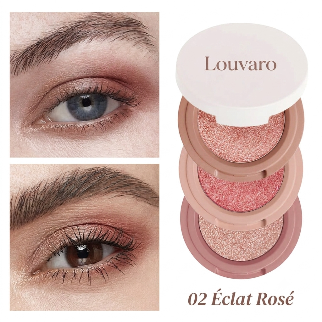 Fard à Paupières 3-en-1 "Eye Candy" - Trio Empilable