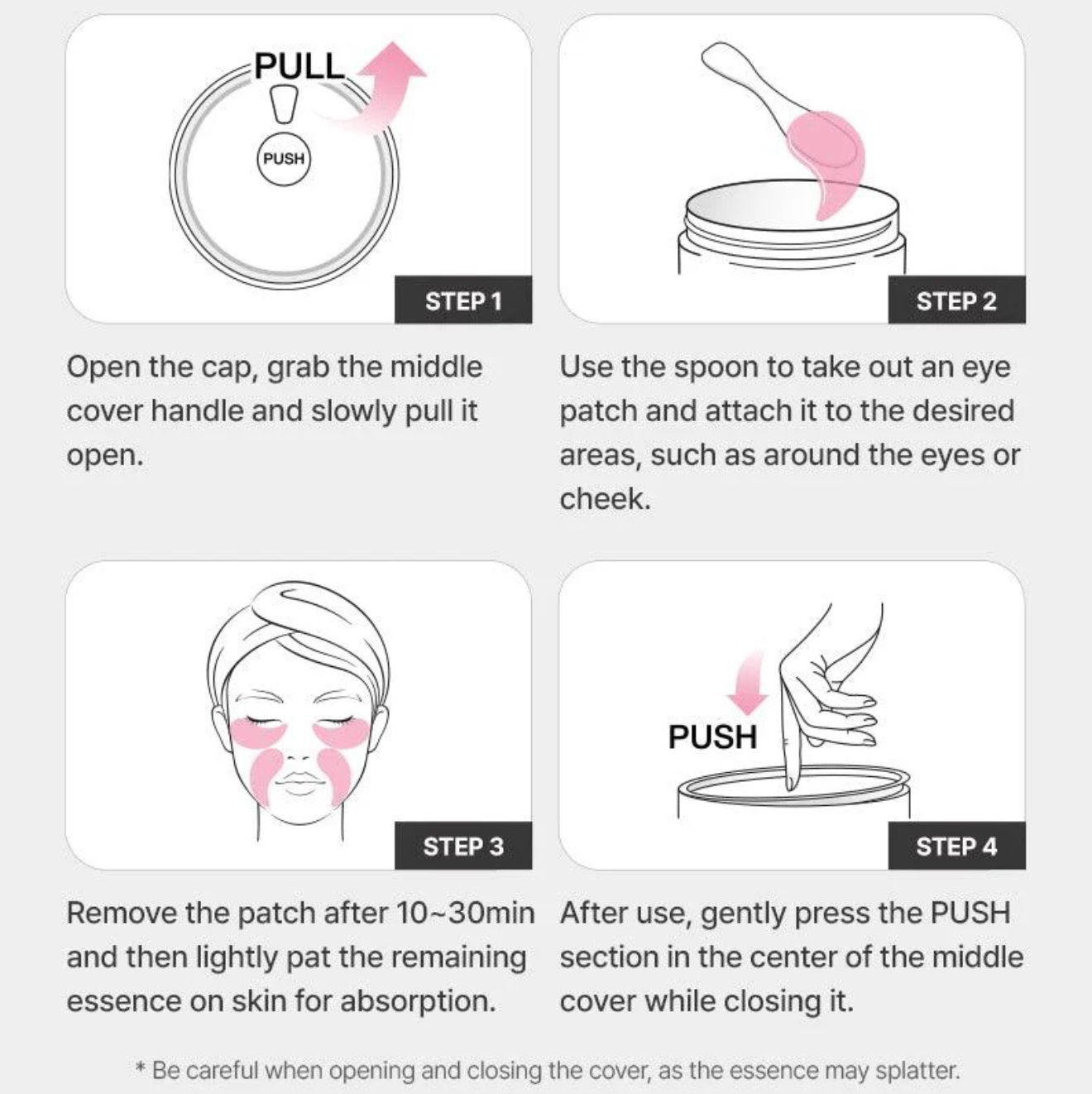 Louvaro™ EyeLift Collagen Patches