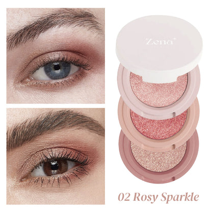 Fard à Paupières 3-en-1 "Eye Candy" - Trio Empilable