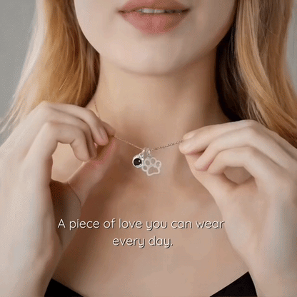 Louvaro™ Personlig halskjede med projeksjonsbilde